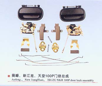 奧峰、新江淮、天皇100P門鎖總成