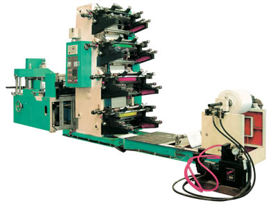 四色紙巾膠（柔）版印刷機(jī)