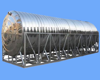 不銹鋼臥式水塔