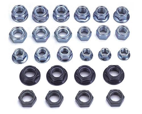 非金屬嵌件六角法蘭面鎖緊螺母