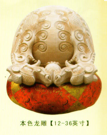 本色龍雕