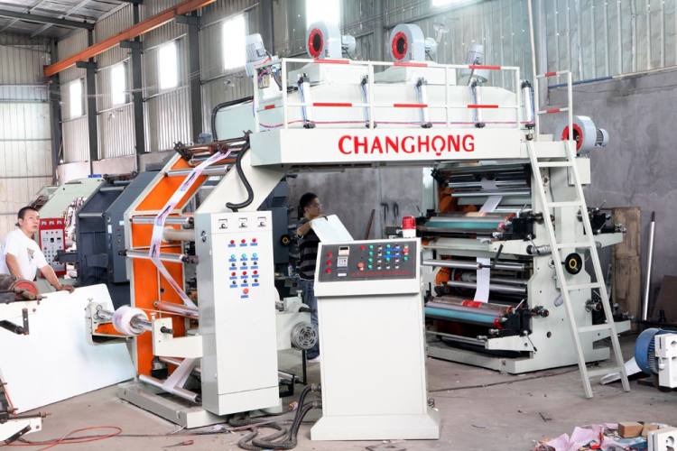 高速四色柔版印刷機