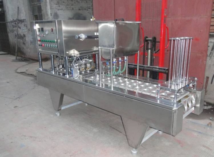 BAH-20E全自動酸奶灌裝封口機