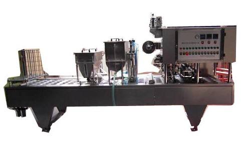 全自動八寶碗粥灌裝封口機