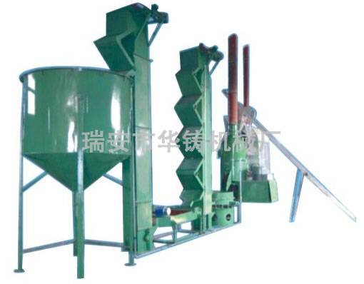 熱法覆膜砂生產工藝流程圖（高速覆膜）