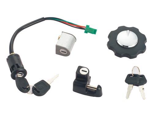 捷達JD100套鎖 摩托車電門鎖