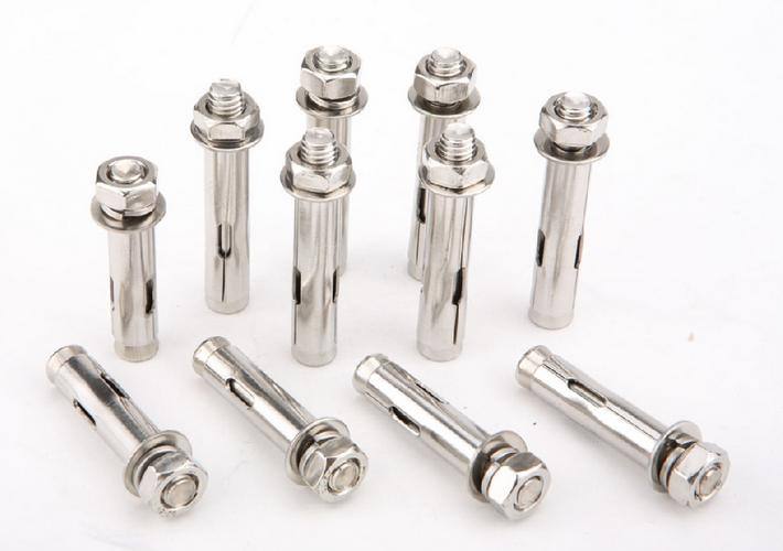 665材質國標不銹鋼拉爆膨脹螺絲8*80（螺母14邊）