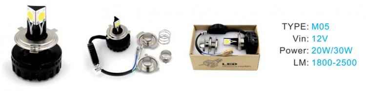  LED摩托車前大燈 -> M05