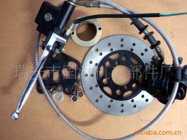電動車前碟剎，電動車液壓碟剎泵，電動車前轂剎90 80改裝碟剎