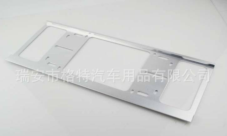 廠家供應(yīng)鎂合金萬(wàn)能車牌架 新交規(guī)牌照框車牌框 車牌架汽車牌照框