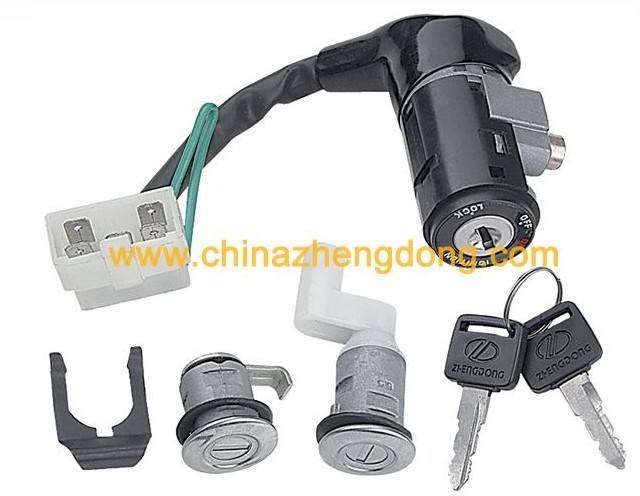 迪奧50三鎖 摩托車鎖具