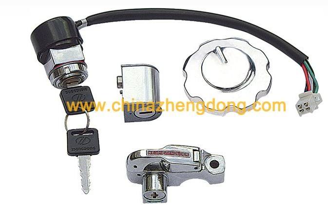 CG白金四鎖 摩托車鎖具