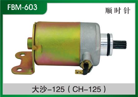 大沙-125(CH-125) 摩托車起動電機(jī)
