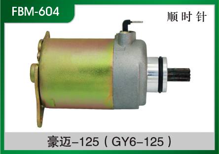 豪邁-125(GY6-125) 摩托車起動電機(jī)