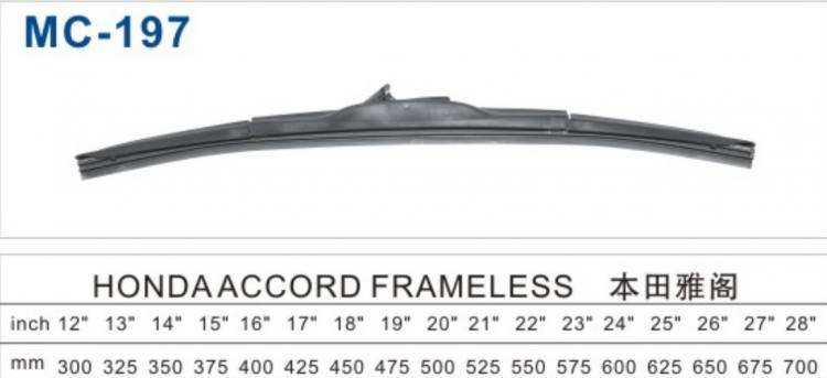 本田雅閣雨刷片 MC-197