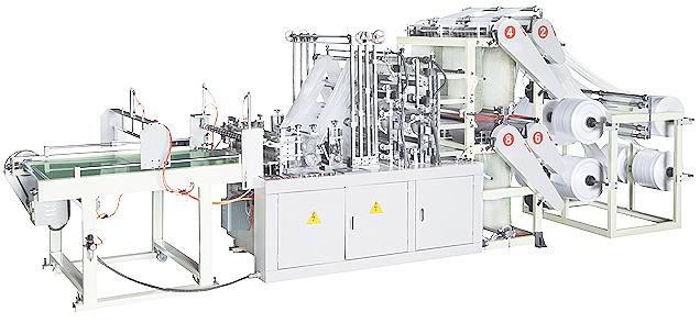 雙層八線底封制袋機