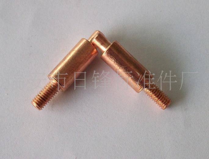 非標(biāo)銅件 兩頭外螺紋銅接頭 六角銅接頭