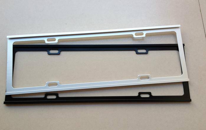 鎂合金國標四孔車牌架