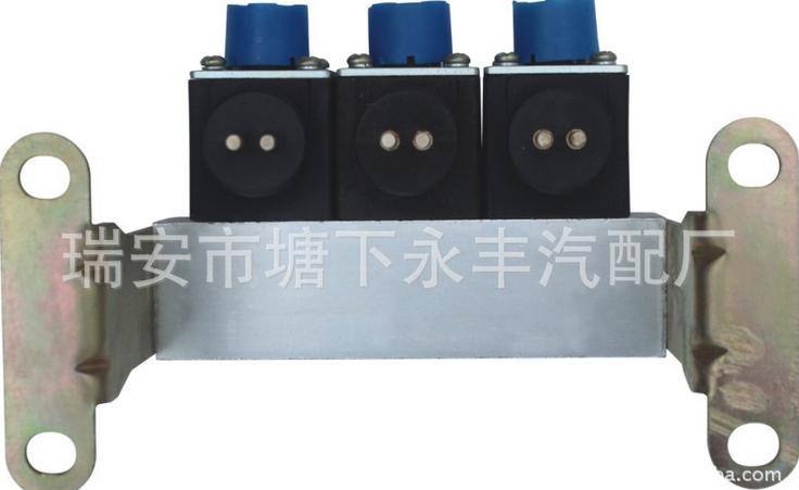 供應(yīng)電磁氣閥 瑞沃 三連體