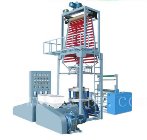 SJ-40型 高速 雙層共擠旋轉模頭吹膜機組