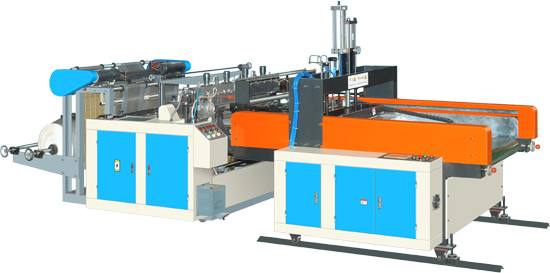 SHXJ電腦熱切雙道自動沖口制袋機