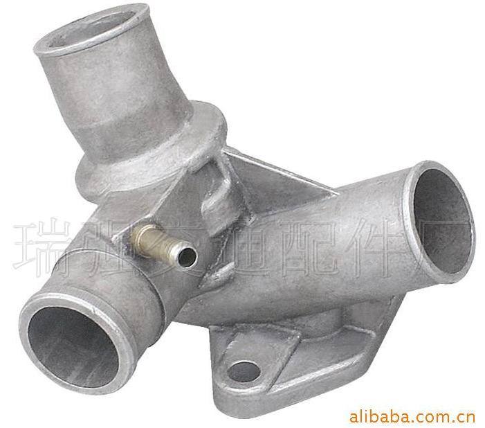 供應菲亞特節溫器外殼座，鋁質品節溫器座