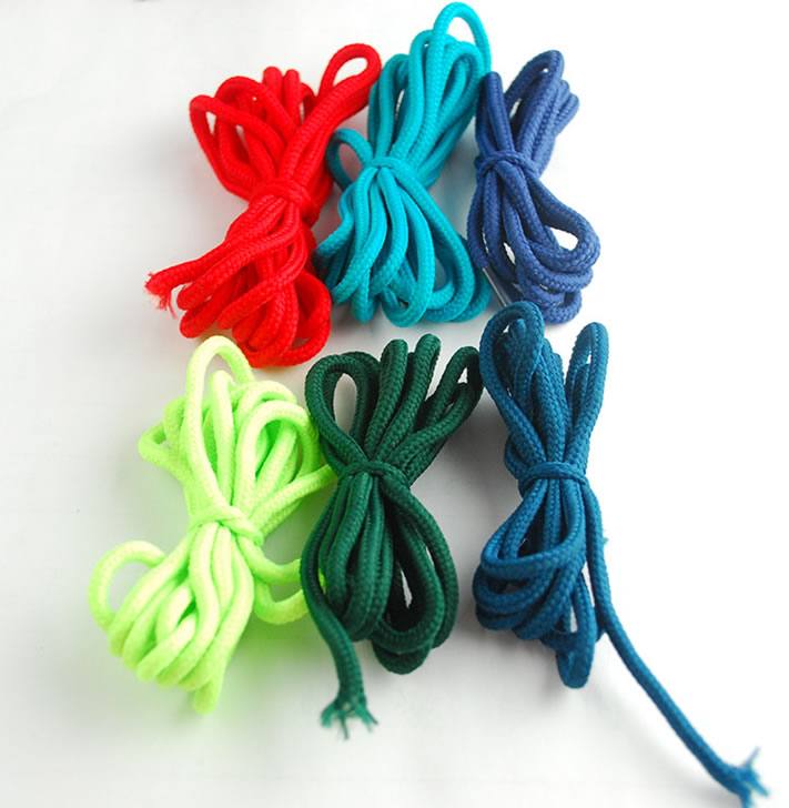圓形鞋帶 動休閑鞋帶多彩色圓形鞋帶廠家批發
