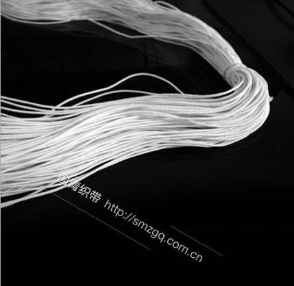 細(xì)松緊繩 1.5mm 本白色 做面具專用