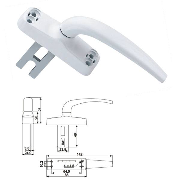 中二點執(zhí)手C（外開）