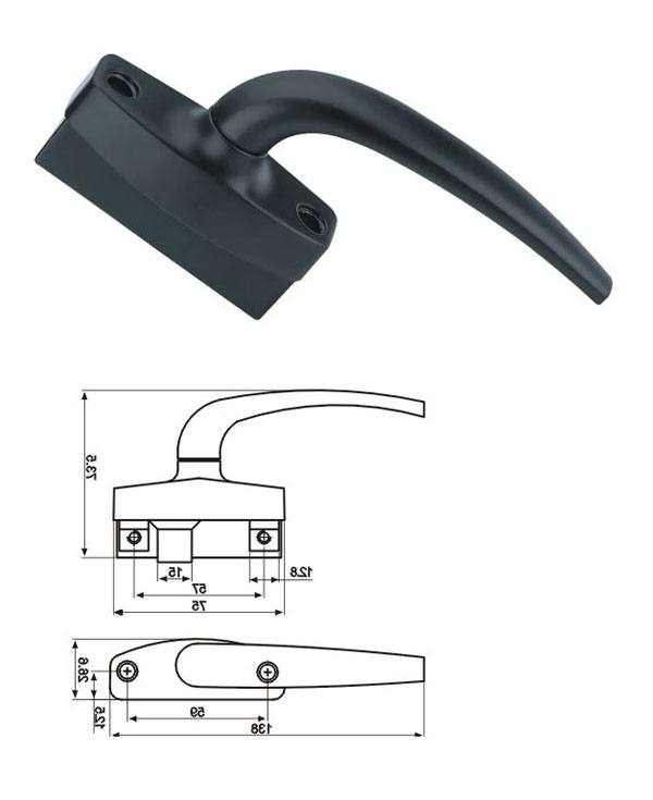 中二點執(zhí)手（B）