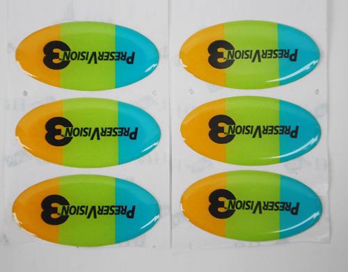 【廠家直銷】水晶滴塑標 滴塑不干膠 PVC滴塑 高透明