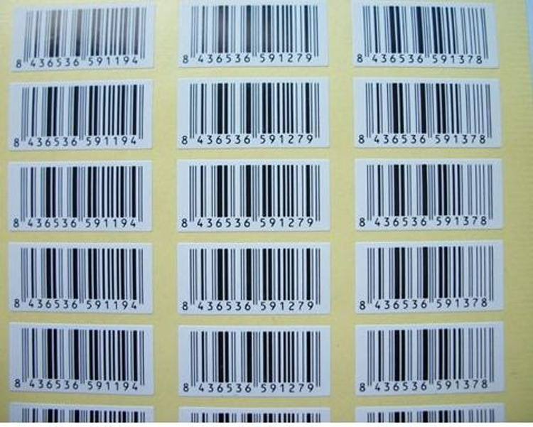 條形碼不干膠 二維碼不干膠 彩色不干膠標簽 不干膠標貼印刷加工
