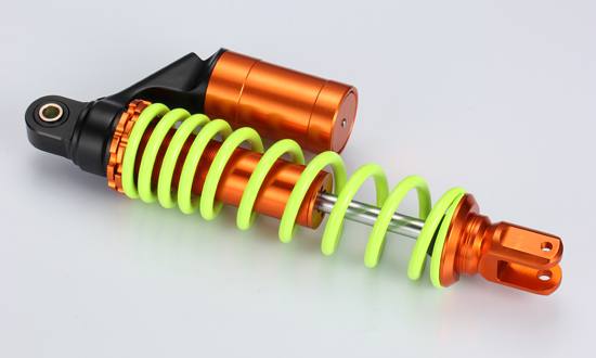 7001B瑩光綠踏板車后減震器