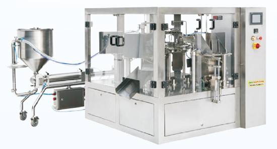 液體，醬體給袋式包裝機生產線LC8-200D