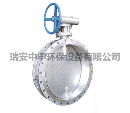 渦輪傳動法蘭式通風蝶閥