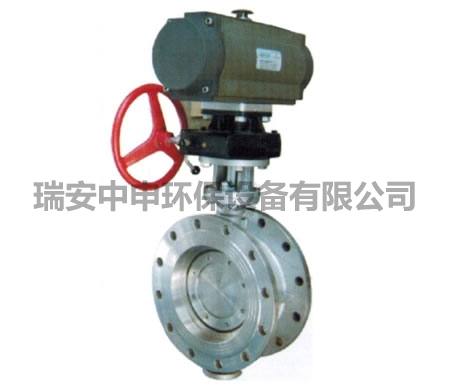 電動傳動法蘭式通風蝶閥