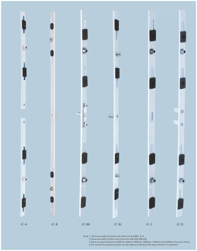 兩點鎖系列(普通鋁條）