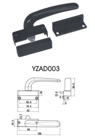 YZAD003單點(diǎn)平開(kāi)執(zhí)手