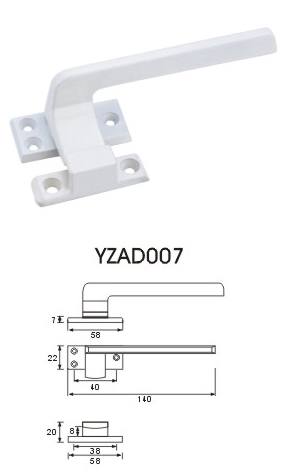 YZAD007單點平開執手