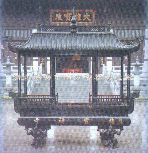 桂林棲霞寺八柱香爐