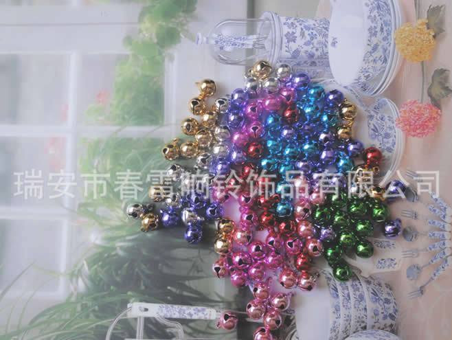 春雷品牌真空鍍一字鈴鐺/彩色鈴鐺/銀色鈴鐺/圓鈴鐺