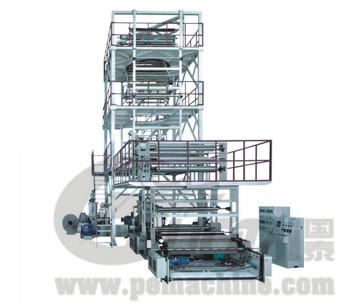 MSJ-GS系列 多層共擠(上吹旋轉牽引式)包裝薄膜吹膜機 