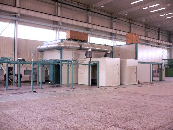 靜電噴漆涂裝生產線