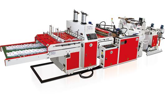 HSCG-450X2 超高速背心袋制袋機