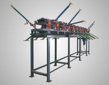 釣魚、壓板式環形生產線