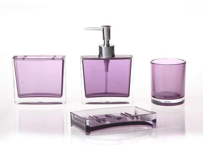 廠家直銷 簡約時尚 浴室用品 四件套 亞克力衛浴套裝 禮品批發