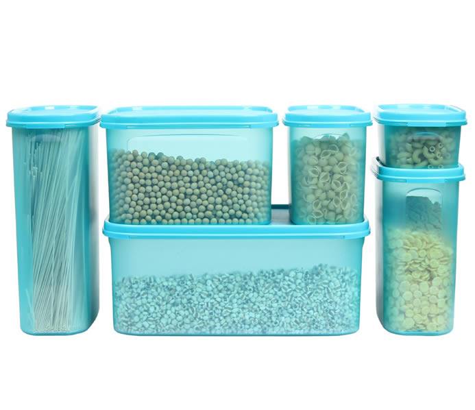 大容量，多規格密封保鮮盒六件套