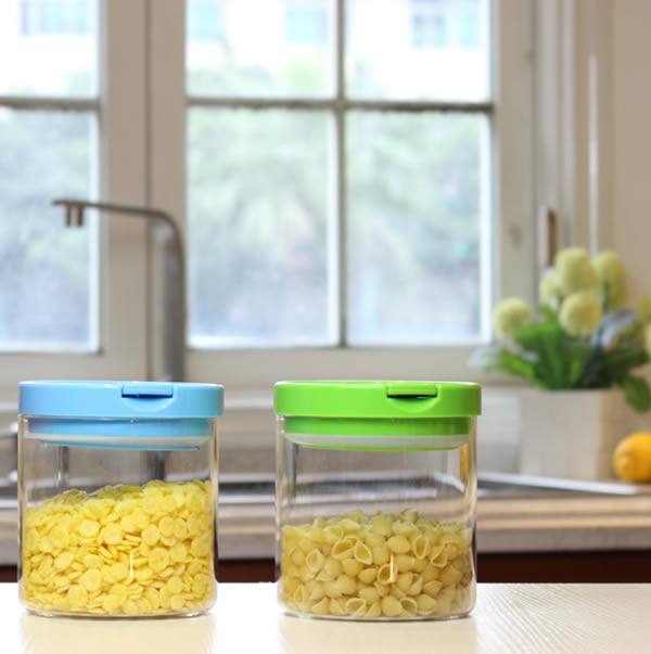 600ML耐高溫多硼硅玻璃儲物罐，質地清透