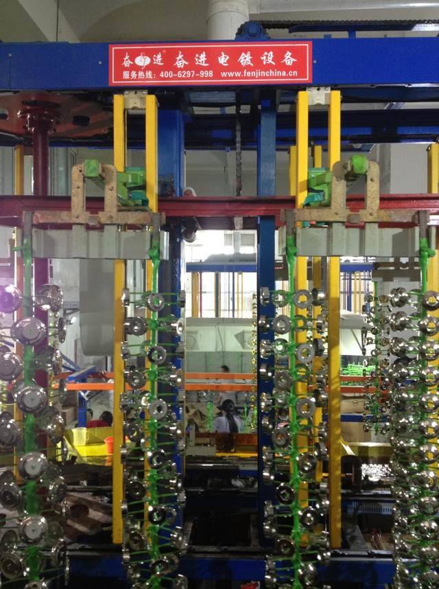 垂直升降環形電鍍自動線008 電鍍設備