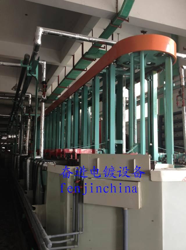 垂直升降環形電鍍自動線009 電鍍設備